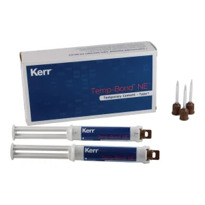 Kerr TempBond NE Automix Temporary Cement – Non-Eugenol Temporary Crown & Bridge Cement Syringe Kit
