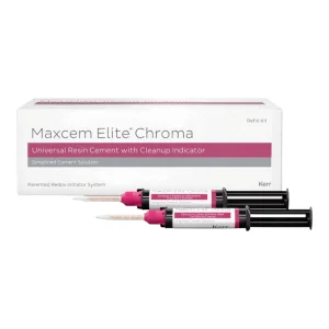 Kerr Maxcem Elite Chroma Dual Cure Resin Cement – CLEAR